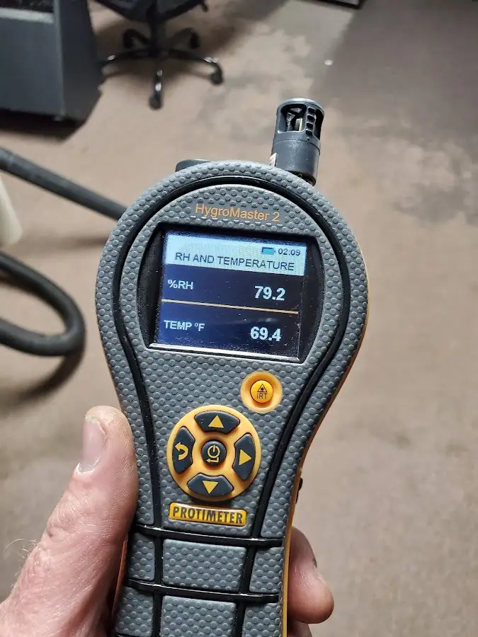 Moisture meter humidity assessment for Fire & Smoke Damage Restoration in Cullowhee